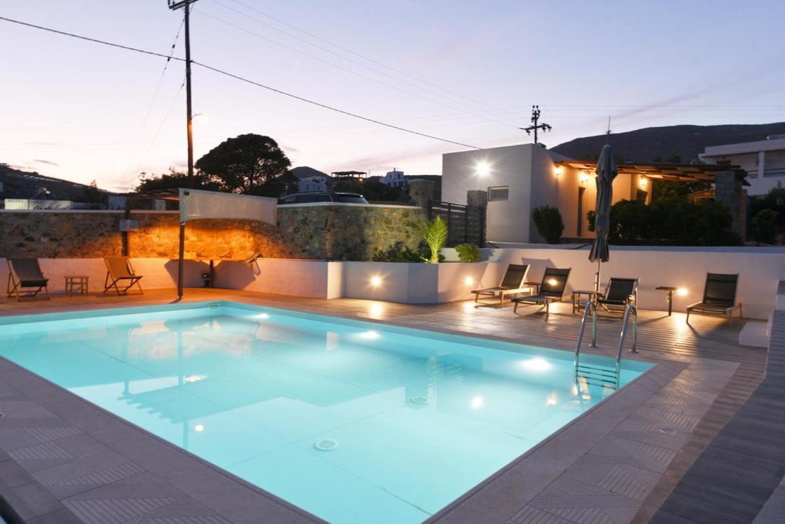Flora'S Beach And Pool Villa In Syros Liaropa Exterior foto